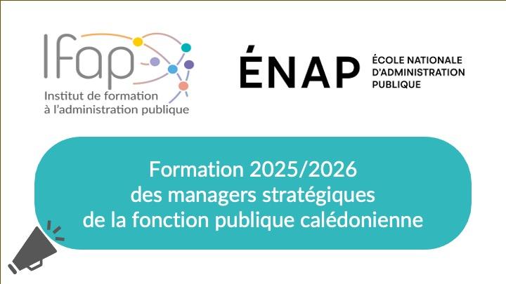 Annonce formation IFAP ENAP des managers str&tégiques